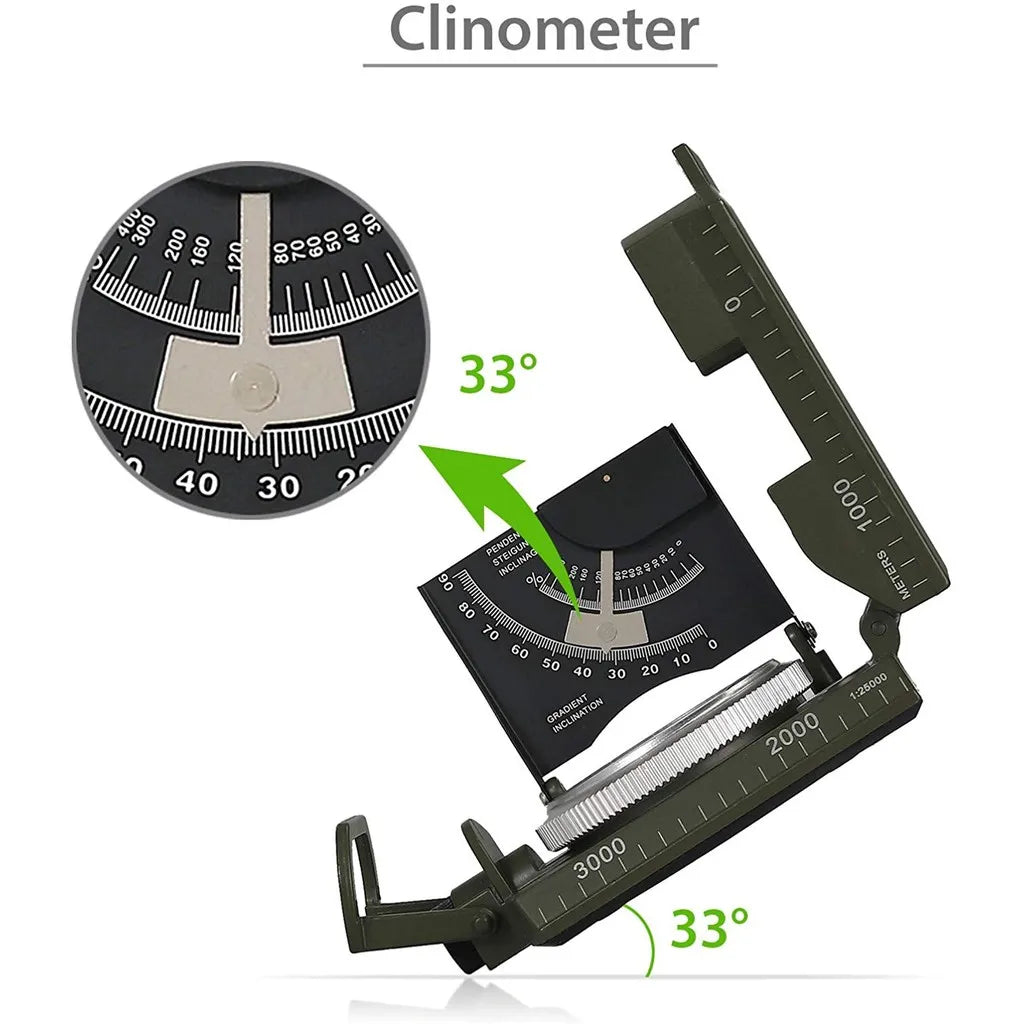 NNEOBA Survival Gear Military Compass Camping-2